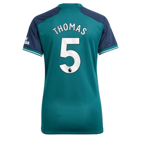 Maillot de foot Arsenal Thomas Partey #5 Troisième Femmes 2023-24 Manches Courte